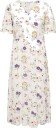 ONLY Carmakoma Carchianti S/S Long Dress Wvn Noos   White   52