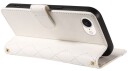 Trolsk Lommebokdeksel Rombmønster med Stropp (iPhone 17e/16e) Svart