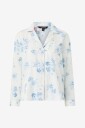 Lauren Ralph Lauren   Pysjsett LRL L/s notch collar long pant pj set   Blå