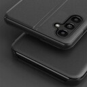 Samsung Galaxy A14 Smart Clear View Flip-deksel Svart