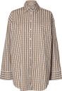 Selected Slweden Oversized Ls Pocket Shirt   Cream   36