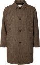 Selected Slmronnie Wool Blend Car Coat Noos   Brown   S