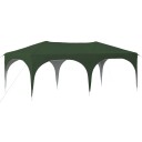 vidaXL Pop up Festtelt 575 x 288 x 245 cm Grønn Oxford Stoff