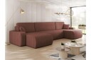 Barile Sofa Dobbeldivan 4 seter   Rosa