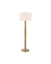 Longacre gulvlampe i antikk messing