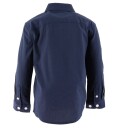 Tommy Hilfiger Solid Stretch Poplin Shirt L/S - Blue - 140