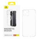 Baseus OS-Lucent Magnetisk Gjennomsiktig Mobildeksel for iPhone 15 Plus