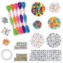 Shimmer n Sparkle ABC Perler Armbånd - Kreativt Leker i Multi Farge