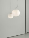 Lita Pendant Pendel 18 cm Hvit / Opalglass