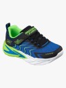 Skechers Sko m. Lys   Flex Glow Ultra Prism Pacer   Black   Skechers   35   Blinkende sko Blå Grønn