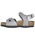 Birkenstock Sandaler Rio AS Kids Glitrende Sølv 32 Sandals Metallic