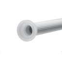 Hefe dusjforhengstang, 60-90 cm, hvit