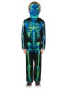 Rubies Kostymer Neon Green Skeleton 3 4 år 98 104 Kostymer Grønn Svart