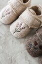 Mikk line Prewalker Wool Embroidery   White   6 12M