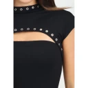 Patrizia Pepe Dame Topper Svart S,