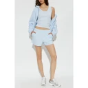 Sporty & Rich Dame Topper Blå L,