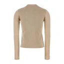 Max Mara Dame Strikkevarer Beige L,