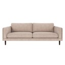 Rowico Home Braden 3-seters sofa Lys beige/brun 216 x 87 78 cm Beige