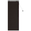 vidaXL Venetiansk persienne Mørk brun 65 x 160 cm 35 mm