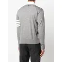 Thom Browne Herre Strikkevarer Grå 2XL,