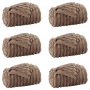 vidaXL Kastepledd 6 pcs Kamel 270 x 240 cm Fleece
