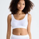 Sloggi - BH-topp Sloggi Double Comfort T Top - Hvit