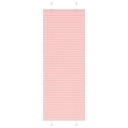  plisségardin Rosa 70x200 cm Stoff Bredde 69,4 Polyester