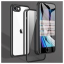 iPhone 7/8/SE (2020)/SE (2022) Shine/Protect 360 Hybrid-deksel Svart / Klar