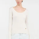 Roberto Cavalli Dame Strikkevarer Hvit S,