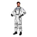 Widmann Astronaut Silver Metallic Herre Kostyme Small 28061