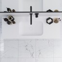 Pulcher Mood 120 Soft   Baderomsmøbel 120x46 cm matt hvit med SolidTec® vask