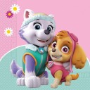 Globos Europe Servietter Paw Patrol Paw Patrol Skye & Everest - 20-pakning