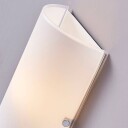 Lindby Enkel vegglampe Giulia i frostet glass