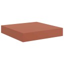  Vegghylle Veggmontert Rød 23 x 23,5 x 4 cm Konstruert tre