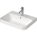Duravit Happy D.2 Plus servant 60x46 cm med wondergliss hvit white 600x460mm