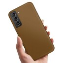Samsung Galaxy S22 - Deksel/Mobildeksel Brun Brown