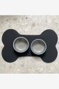 MiLLE W NORDISK DESIGN   Glassbrikke hund L   Svart