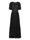 by Ti Mo Broderie Anglaise Maxi Dress   Black   M
