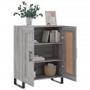vidaXL Skjenk grå sonoma 69,5x34x90 cm konstruert tre