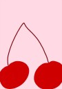 Cherry Duo Delight Plakat Plakat / 40x50cm