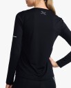 2XU Aero Long Sleeve Black/Silver Reflective L