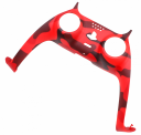 Piranha skall til PS5 kontroller rød camo