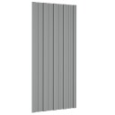 vidaXL Takplater 36 stk grå 100x45 cm galvanisert stål
