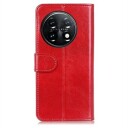 OnePlus 11 Lommebok-deksel med Stativ Rød