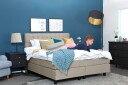Bed Deluxe Komplett Sengepakke 180x200 Beige  
