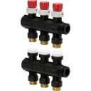 Uponor Vario PLUS Fordeler Q&E, 6 kurser 6 x 17x2,0 mm
