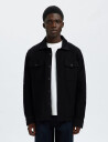 Selected Slholiver Sweat Overshirt Noos - Black - XXL