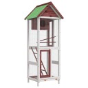 Fuglehus Mocca 60X58.5X160 cm Heltre Furu