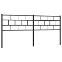  Sengegavl i metall svart 160 cm 8721012188952