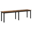 vidaXL benk Gammelt tre 160 x 35 x 45 cm Konstruert tre